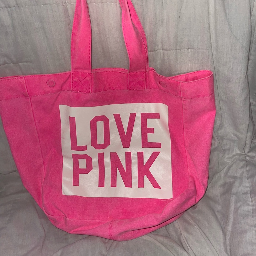 Love Pink Tote Bag